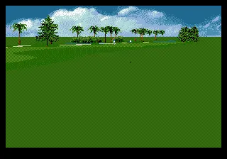 PGA Tour Golf III Genesis That ball&#x27;s going well wide of the fairway