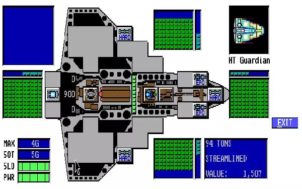 Renegade Legion: Interceptor DOS Fighter review