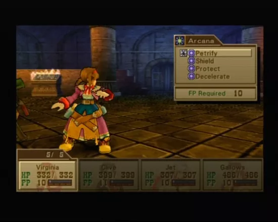 Wild Arms 3 PlayStation 2 Depending on Eternal Sparkle equipped, your character will have different Arcana powers to use in battle