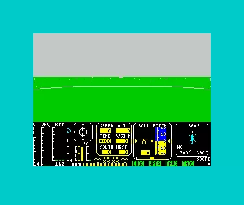 Tomahawk ZX Spectrum Cloudy visibility