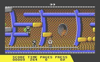Round the Bend! Atari ST Watch the water as you plan a course across the ledges