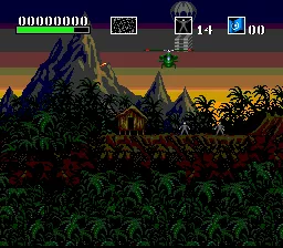 Choplifter III: Rescue Survive SNES Over the mountains