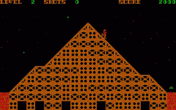 Monuments of Mars DOS In game