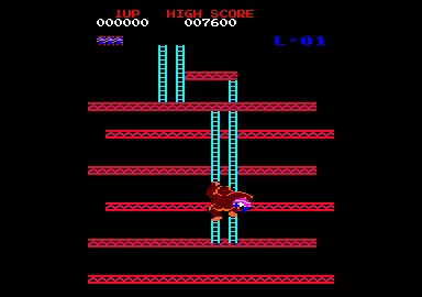 Donkey Kong Amstrad CPC The game introduction