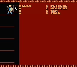 The Black Onyx NES Character information