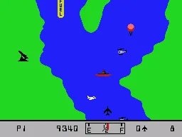 River Raid MSX Avoid planes, helicopters, boats, and more