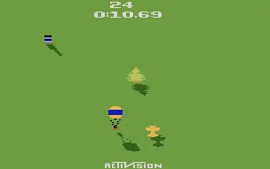 Sky Jinks Atari 2600 avoid the trees and balloons