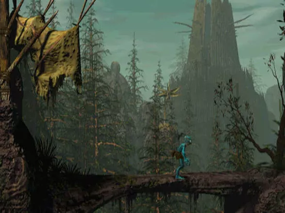 Oddworld: Abe&#x27;s Oddysee Windows Nice woods - the game&#x27;s very lengthy second part begins