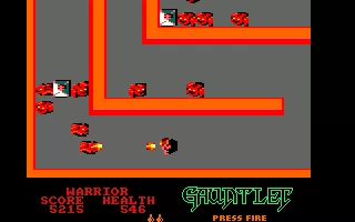 Gauntlet Amstrad CPC These demons spit fire at you...