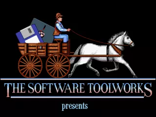 Mario is Missing! DOS The Software Toolworks Title