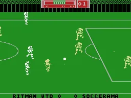 Match Day II MSX Chasing the ball on my opponents end of the field