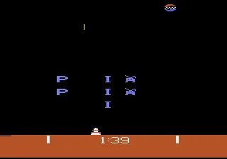 Pepsi Invaders Atari 2600 Pepsi logo moving across the top of the screen
