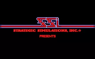 Buck Rogers: Matrix Cubed DOS SSI Logo