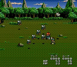 Lunar: The Silver Star SEGA CD Those insects are a pain... Alex is under heavy assault.