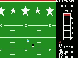 10-Yard Fight MSX Near the end zone!