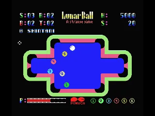 Lunar Pool MSX This one is different