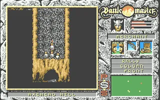 Battle Master Atari ST Loading your party into a tunnel