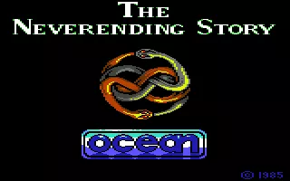The Neverending Story Commodore 64 Loading screen