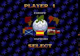 World Trophy Soccer Genesis Choose your team