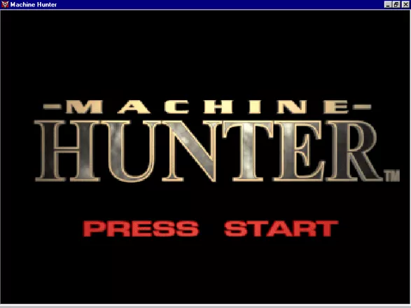 Machine Hunter Windows Title Screen