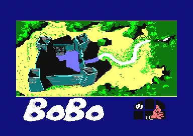 Stir Crazy featuring BoBo Amstrad CPC Title screen