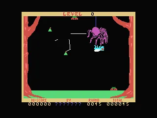 Buzz Off! MSX The spider is gonna eat you for dinner