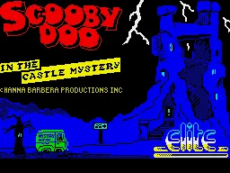 Scooby-Doo ZX Spectrum Loading screen