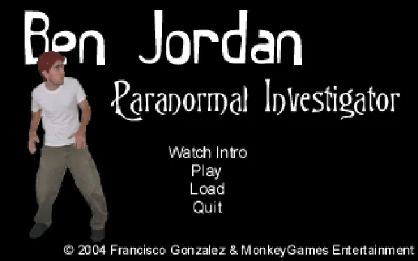 Ben Jordan: Paranormal Investigator Case 2 - The Lost Galleon of the Salton Sea Windows Title screen