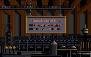 Rocket Ranger Amiga Lunarium checklist