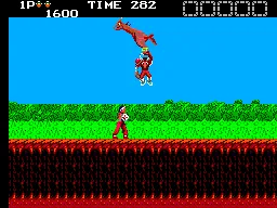 Rygar SEGA Master System Here comes one riding a dragon