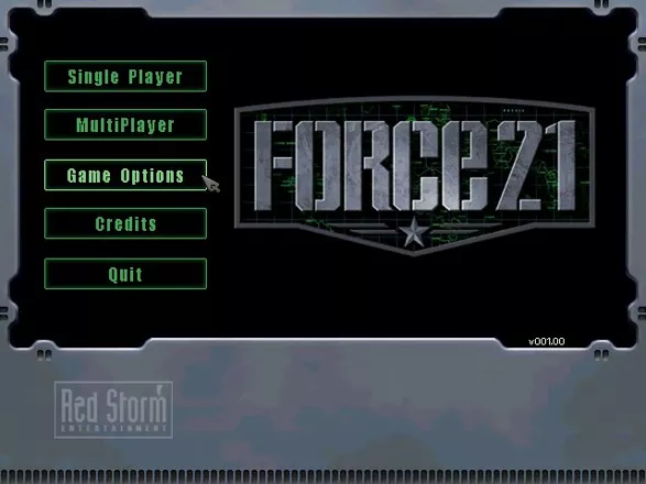Force 21 Windows Main Menu