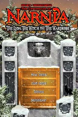 The Chronicles of Narnia: The Lion, the Witch and the Wardrobe Nintendo DS Title Screen