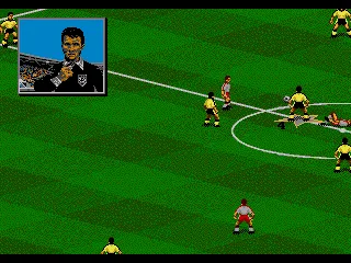 FIFA Soccer 95 Genesis A foul