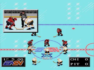 NHLPA Hockey &#x27;93 Genesis Faceoff