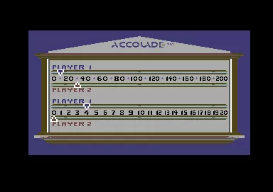 Rack &#x27;Em Commodore 64 Scoreboard