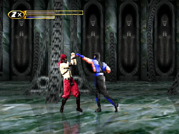 Mortal Kombat Mythologies: Sub-Zero Nintendo 64 The fortress.