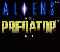 Alien Vs Predator SNES Japanese Title