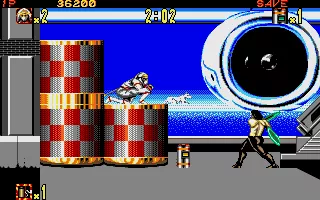 Shadow Dancer Atari ST You must find all the bombs to finish each level.