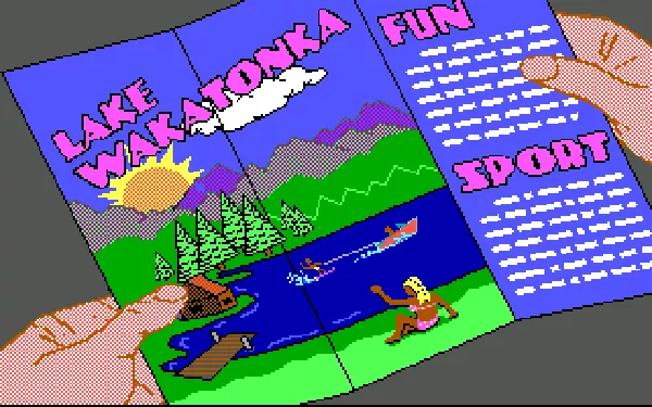 Ford Simulator III DOS Come to see Lake Wakatonka.