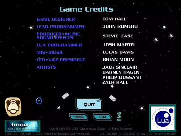 Hyperspace Delivery Boy! Windows PC credits