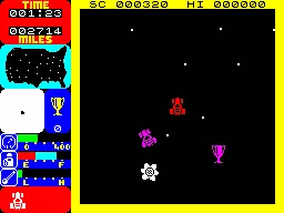 Tranz Am ZX Spectrum Another car chasing me and another cup