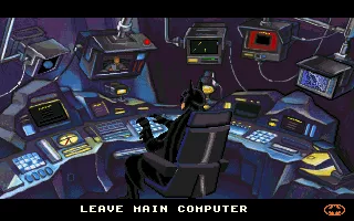 Batman Returns DOS Main computer.