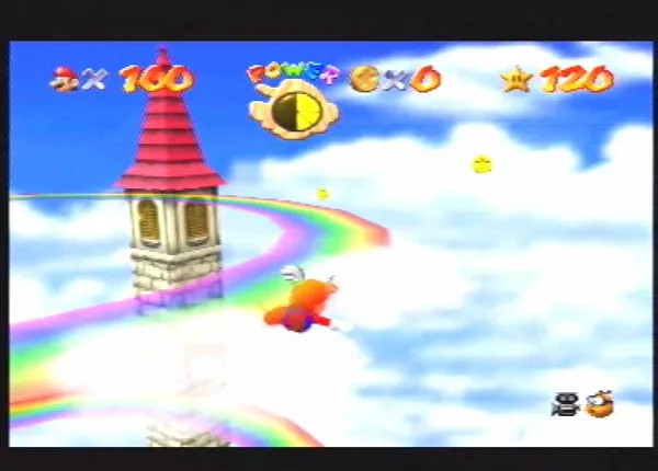 Super Mario 64 Nintendo 64 One of the excellent flying subgames.