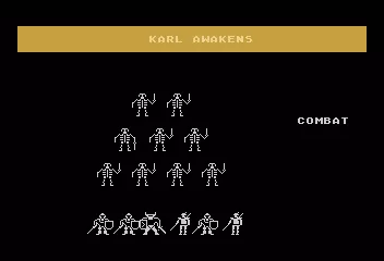 Phantasie Atari 8-bit Combat