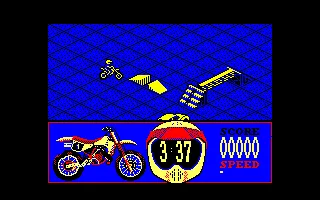 Motorbike Madness Amstrad CPC Level 1