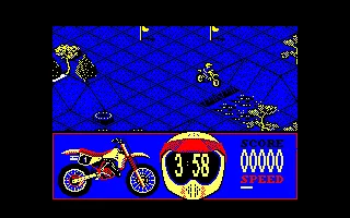 Motorbike Madness Amstrad CPC Level 3