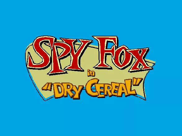 Spy Fox in &#x22;Dry Cereal&#x22; Windows Game Title