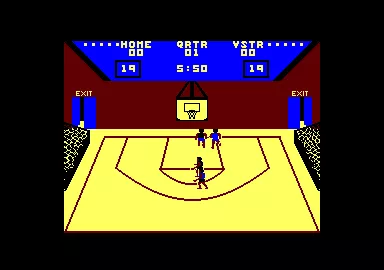 GBA Championship Basketball: Two-on-Two Amstrad CPC Close to the hoop