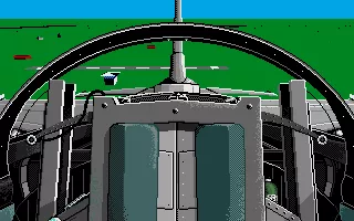 F-16 Combat Pilot Amiga Rear cockpit view