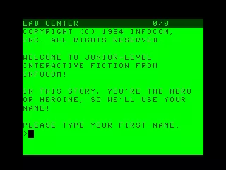 Seastalker TRS-80 CoCo First part of credits
